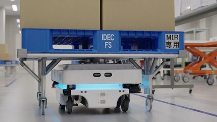 智能物流新篇章 IDEC部署MiR100自主移動機(jī)器人優(yōu)化新工廠生產(chǎn)力